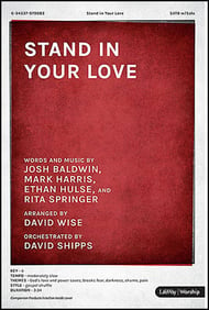 Stand in Your Love SATB choral sheet music cover Thumbnail